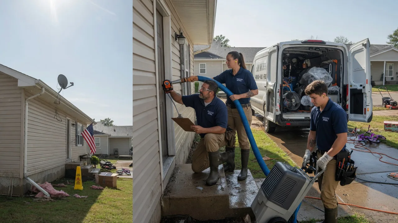 Ceiling Water Damage Restoration in Leroy, MI near me
